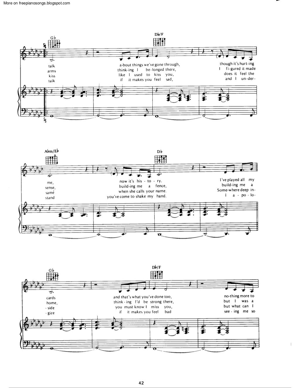Piano The Winner Takes It All