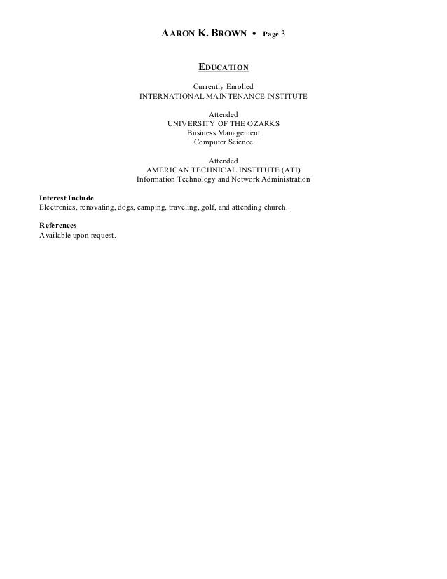 Brown university resume help