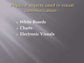 Audio and visual business comunication | PPTX
