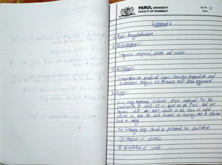abbas poc experiment b pharmacy experiment from 6-14 | PDF