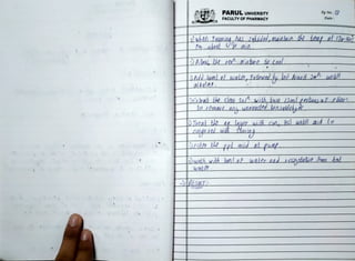 abbas poc experiment b pharmacy experiment from 6-14 | PDF