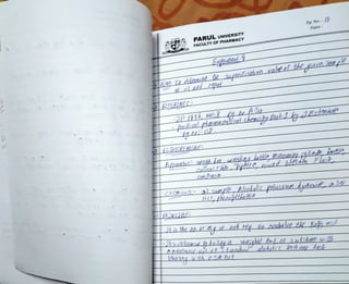 abbas poc experiment b pharmacy experiment from 6-14 | PDF