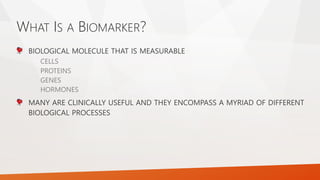 The Past, Present, and Future of Cardiac Biomarkers | PPTX