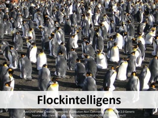 Flockintelligens<br />Published under Creative Commons  Attribution-Non-Commercial-Share Alike 2.0 Generic <br />Source: h...