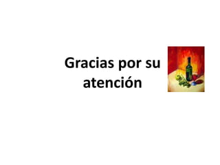 Gracias por su
atención
 