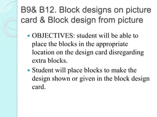 Block Design Ablls Visual abbls visual performance.pptx