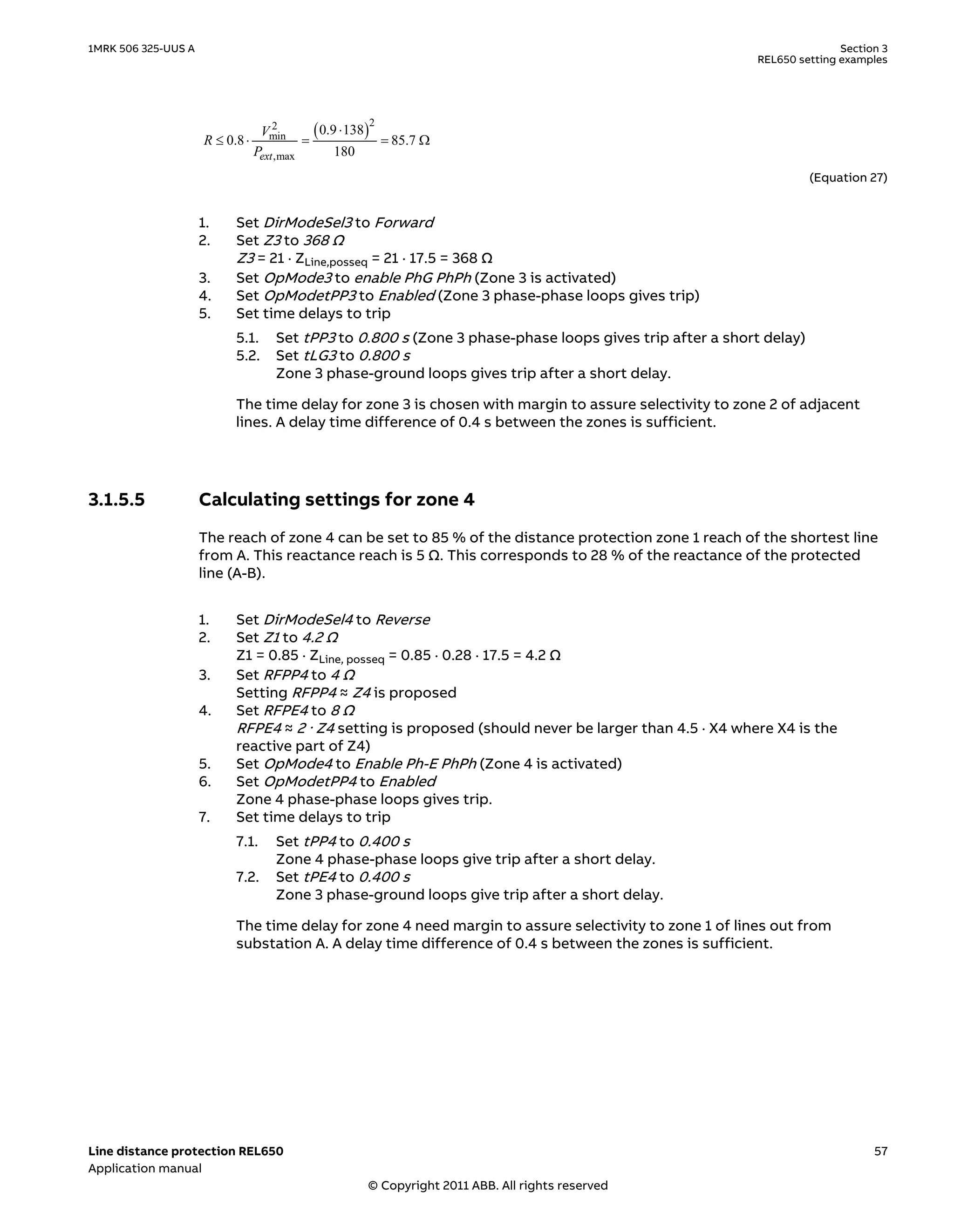 ABB line distance protection relay manual REL650 | PDF