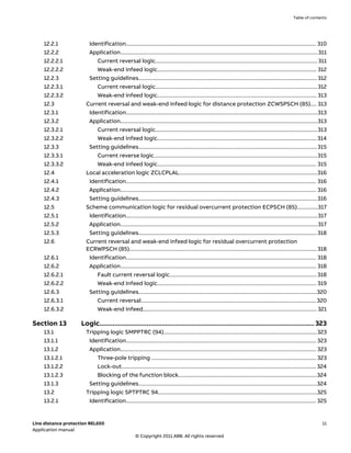 ABB line distance protection relay manual REL650 | PDF
