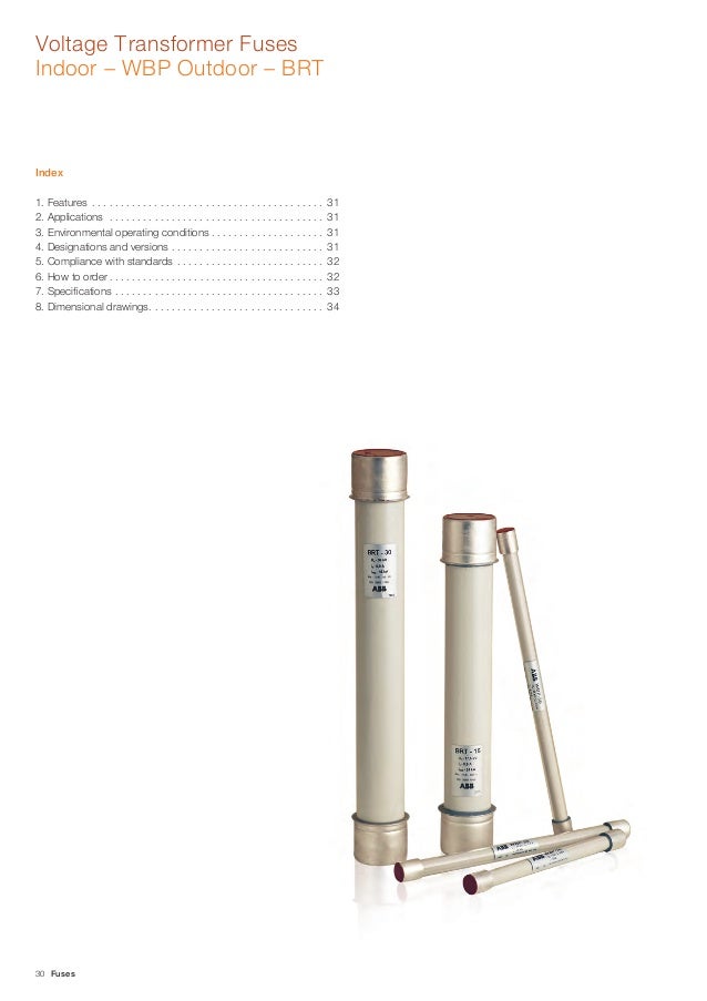 ABB CEF Current Limiting Fuses 27kV, 6100A High Voltage Fuse Links