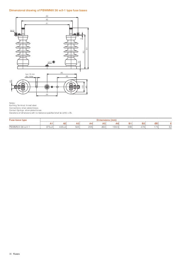 ABB CEF Current Limiting Fuses 3.6, 7.2, 12kV, 6200A High Voltage Fu…