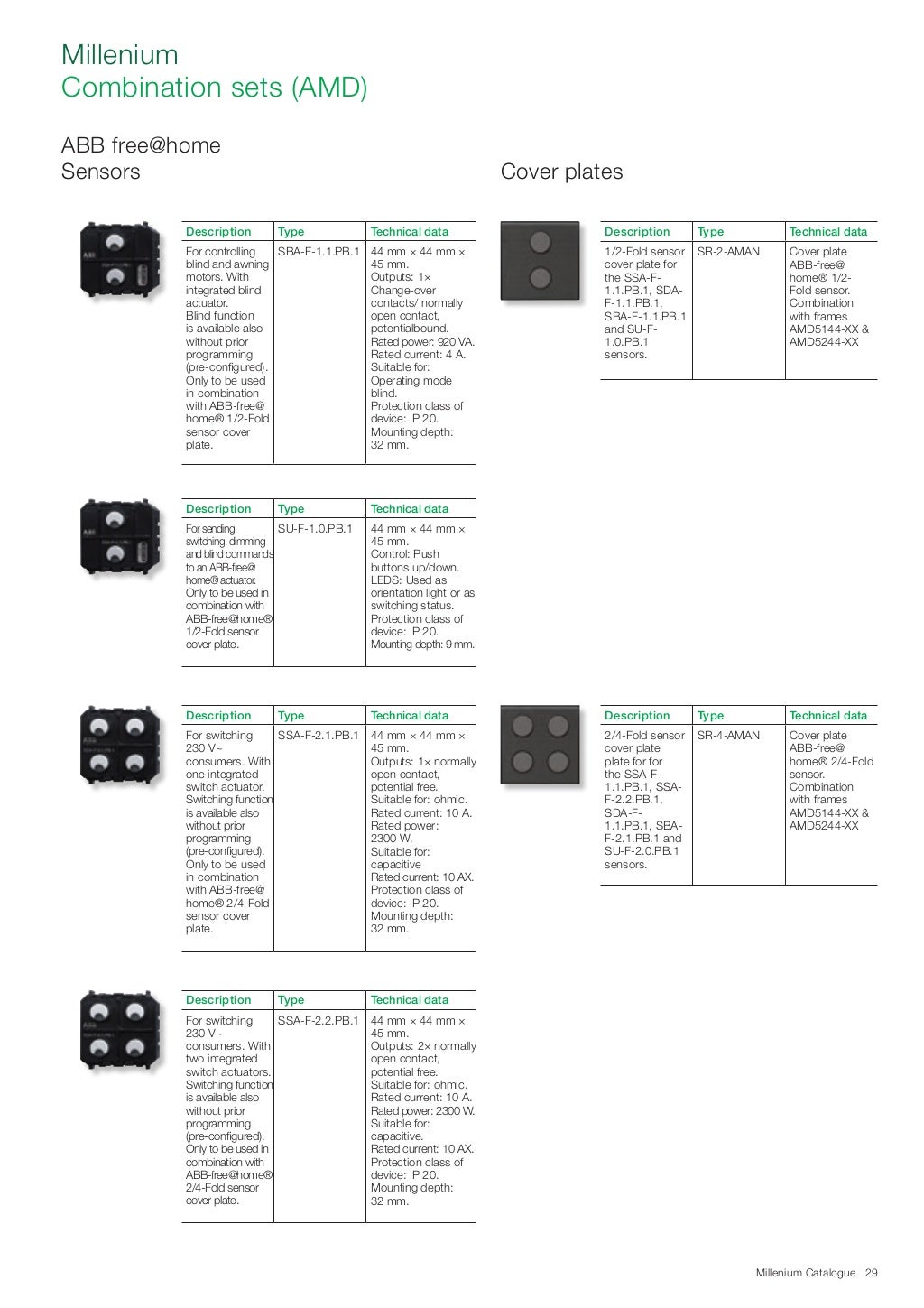 Abb millenium catalogue_KNX System_ Switch &Sockets _ info tech midd…