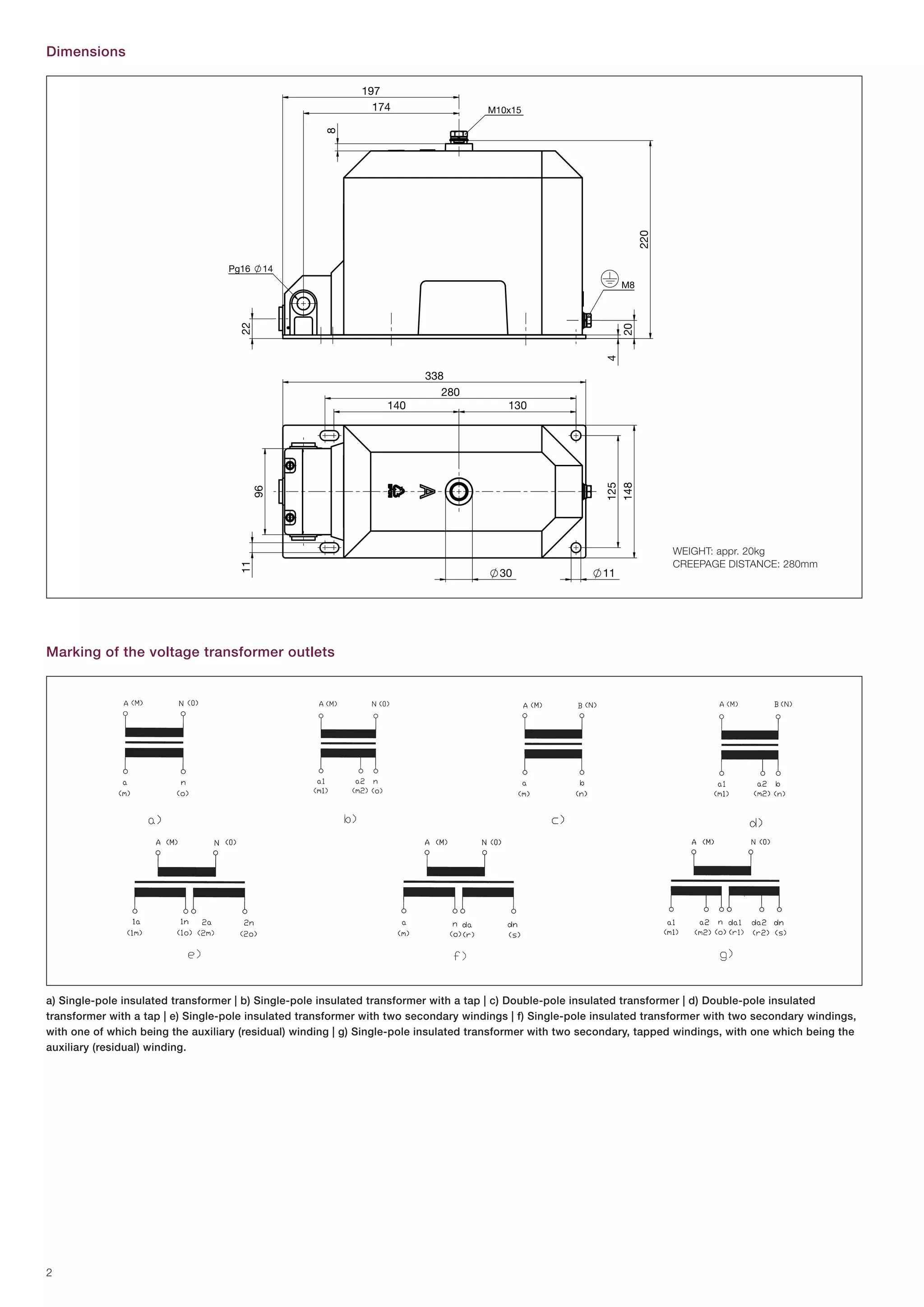 ABB TJC MV Indoor Voltage Transformer Indoor Cast Resin Voltage