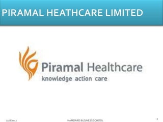 2/18/2012 HAMDARD BUSINESS SCHOOL
3
 