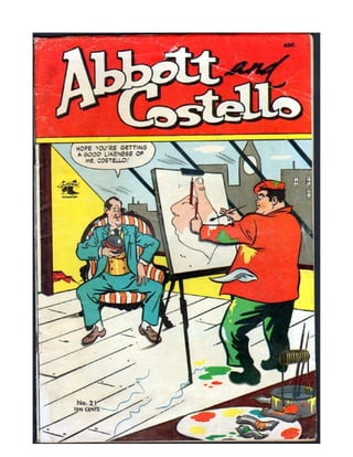 Abbott and Costello Comics No. 21