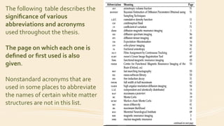 Abbrevations used in thesis | PPT