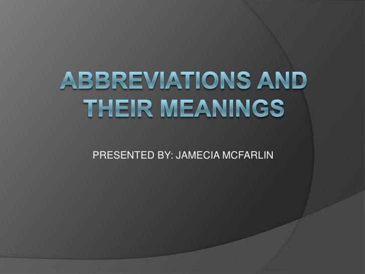 Personals abrev meaning friendly meaning