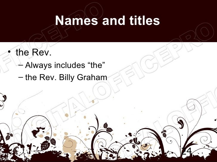 Abbreviations powerpoint (ms standard 4b2)