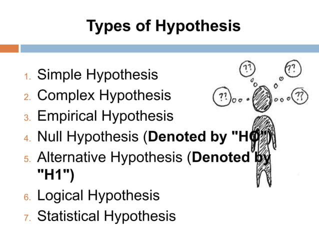 Hypothesis in Research Methodology | PPTX | Science