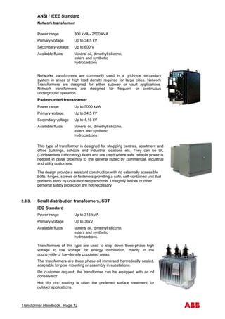 Abb transformer handbook abb | PDF