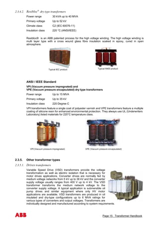 Abb transformer handbook abb | PDF