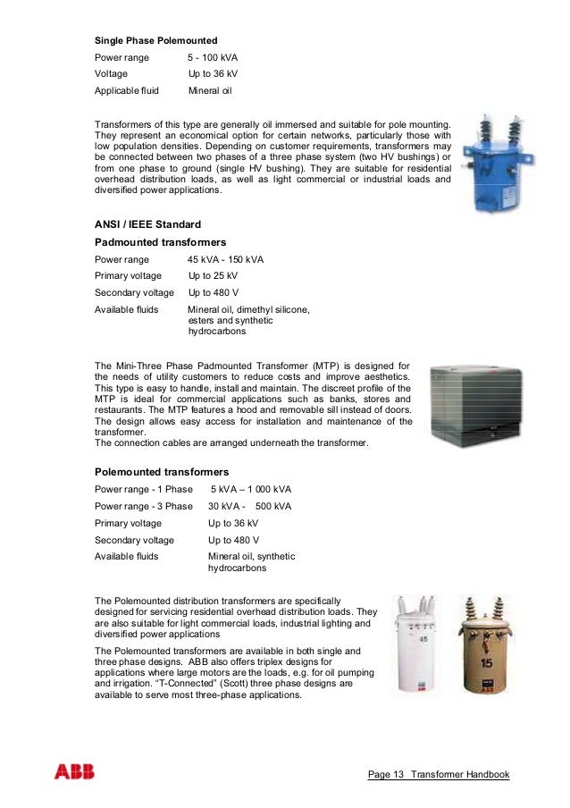 Abb transformer handbook abb
