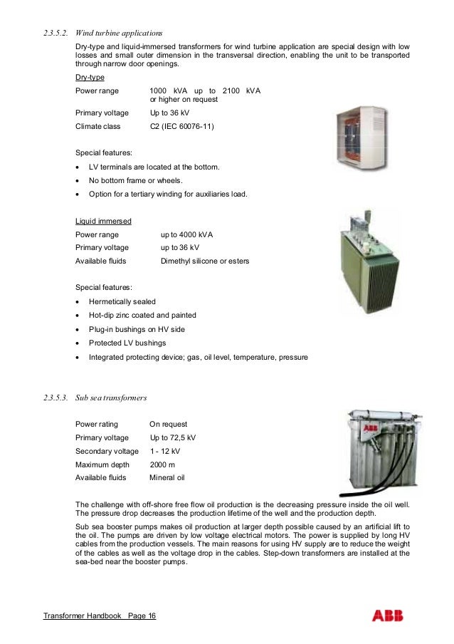 Abb transformer handbook abb
