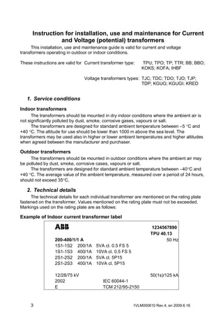 ABB Transformers MV Medium Voltage Transformers Guide | PDF