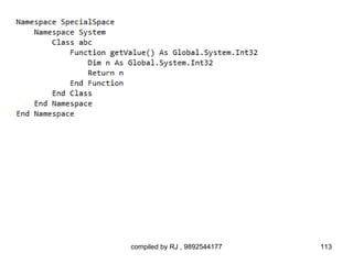 compiled by RJ , 9892544177   113
 