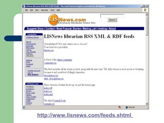 http://www.lisnews.com/feeds.shtml
 