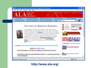 http://www.ala.org/
 
