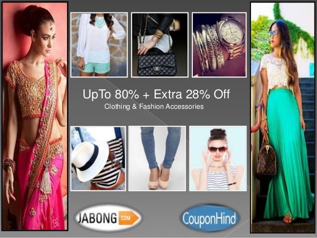 Jabong online shopping discount coupons