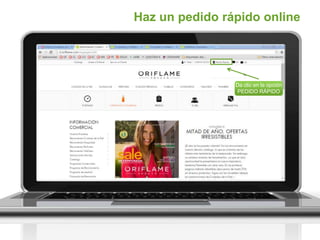Haz un pedido rápido online
Da clic en la opción
PEDIDO RÁPIDO
 