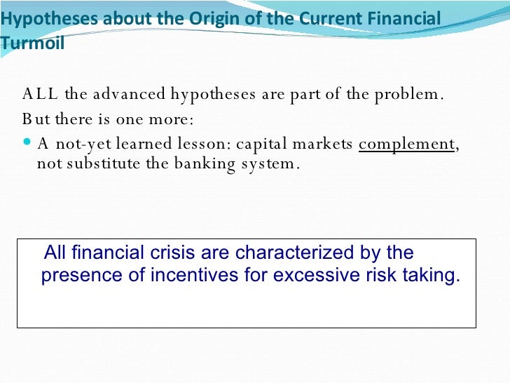 Abc Of Global Financial Crisis 2008