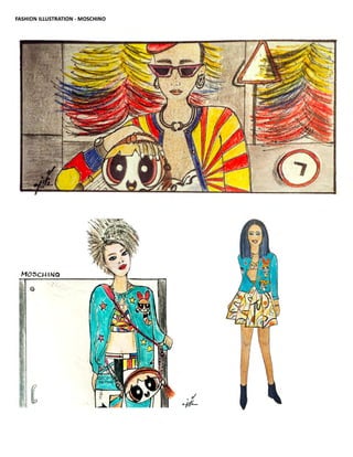 Fashion Illustration & Sketches