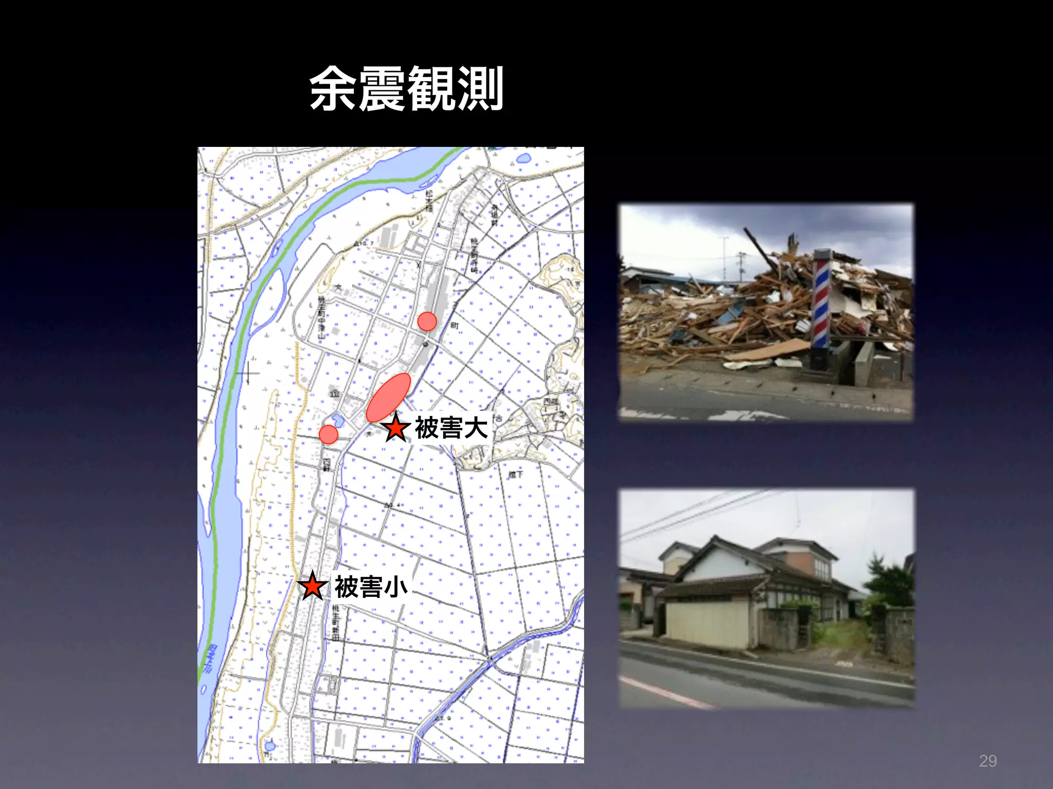 余震観測




      被害大




被害小




            29
 