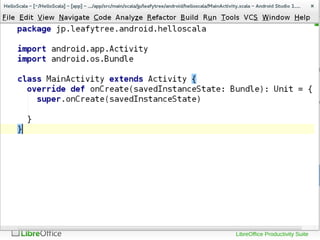 33
LibreOffice Productivity Suite
 
