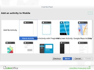 51
LibreOffice Productivity Suite
 