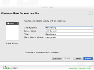 52
LibreOffice Productivity Suite
 
