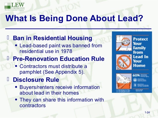 Lead Based Paint Used In Homes Lead Based Paint Used In Homes