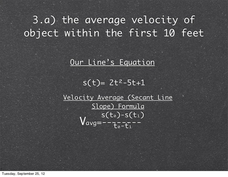 How do you calculate average velocity?
