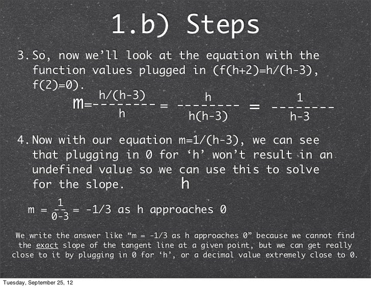 calculus ab slope of secant and tangent lines slope of secant line formula