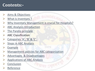 Abc Analysis | PDF
