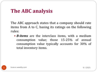 ABC analysis - IE6605-PPC+.ppt