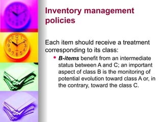 ABC Analysis inventory Managment - Warehousing | PPTX