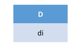 D
di
 