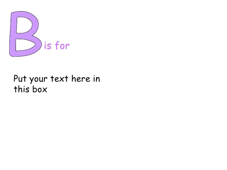abc book template