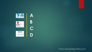 A
B
C
D
manuel.hidalgo@iica.int

 