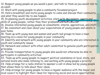 Asset Based Community Development and Youthwork | PPT