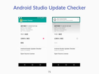 Android Studio Update Checker
75
 