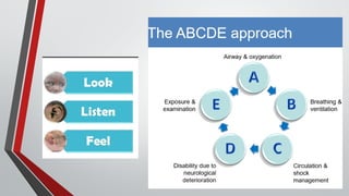 ABCDE assessment for emergency situation | PPTX